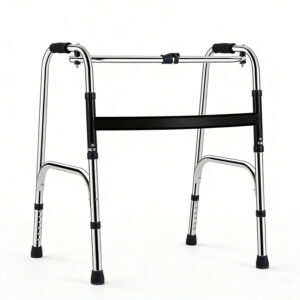 Outdoor lightweight walking aid indoor foldable portable four-legged walker - Image 2