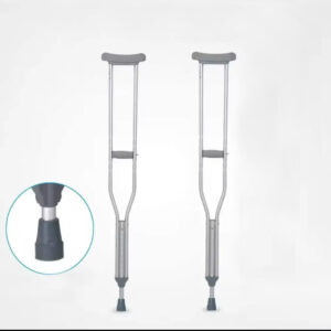 Anti-slip underarm cane - post-surgery recovery aid with adjustable height - Image 3