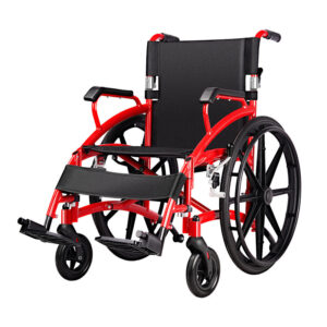 Yifuhong manual wheelchair with aluminum alloy frame for elderly post-surgery rehabilitation / daily outings - Image 1