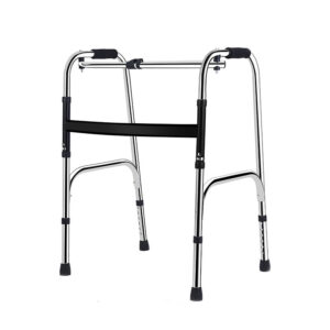 Outdoor lightweight walking aid indoor foldable portable four-legged walker - Image 1