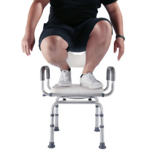 360度旋轉沐浴椅，長者專用浴室安全輔助座椅：圖片 4