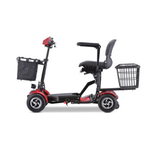 Electric mobility scooter lightweight and easy to operate with storage basket outdoor mobility assistance for seniors - Image 2