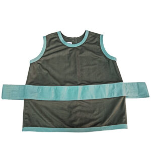 Breathable mesh safety restraint garments to prevent falls or wandering among the elderly - Image 3
