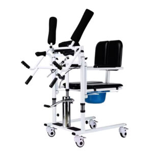 Hydraulic lift chairs for patient transport, assistive devices for bedridden elderly and paralyzed individuals - Image 1