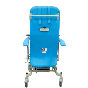Comfort care chair home-use high-back wheelchair for the elderly reclining and seating capability with dining table - Image 7