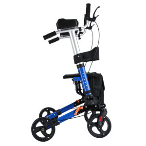 Shopping cart walker with storage bag | Sit-down shopping cart | Senior grocery shopping mobility aid - Image 3