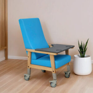 實木大班椅，醫用皮革，柔軟海綿，防水耐磨高背椅：圖片 5