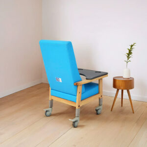 實木大班椅，醫用皮革，柔軟海綿，防水耐磨高背椅：圖片 3