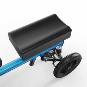 Community mobility scooter, four-wheel walker with storage bag, lightweight & foldable - Image 6