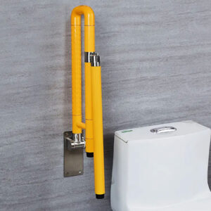 Toilet safety grab bar, bathroom shower anti-slip pull handle, bathroom assist rail for mobility-impaired individuals - Image 2