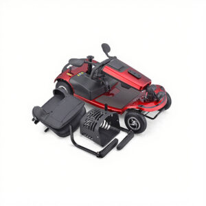 Electric mobility scooter lightweight and easy to operate with storage basket outdoor mobility assistance for seniors - Image 6