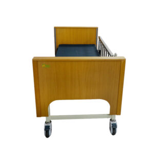 Electric nursing bed, adjustable angle hospital bed with silent castors, elderly bedridden care bed - Image 4