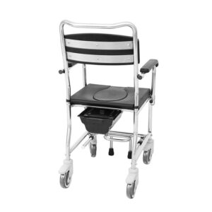 Stainless steel shower chair, slip-resistant and waterproof, bathing and toileting aid for individuals with limited mobility - Image 7