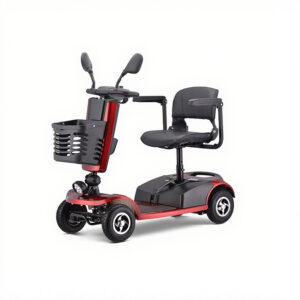 Electric mobility scooter lightweight and easy to operate with storage basket outdoor mobility assistance for seniors - Image 1