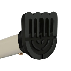 Bathroom and toilet dual-use chair, foldable toilet stool, home assistive chair for elderly toilet and bathing - Image 4