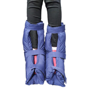 Cotton-lined foot covers for pressure ulcer prevention, medical foot protection for bedridden patients - Image 2