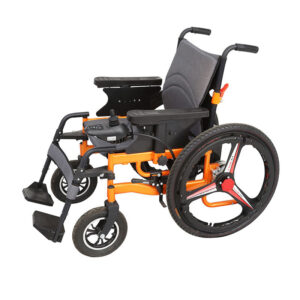 舒適版電動輪椅，透氣靠背，可調式扶手，長者的貼心行動輔助工具：圖片 1