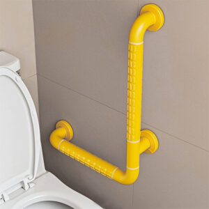 壁掛式L型扶手，浴室防滑防跌倒站立輔助扶手：圖片 2