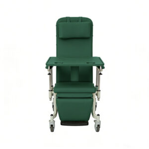 Comfort care chair home-use high-back wheelchair for the elderly reclining and seating capability with dining table - Image 8