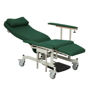 Comfort care chair home-use high-back wheelchair for the elderly reclining and seating capability with dining table - Image 9
