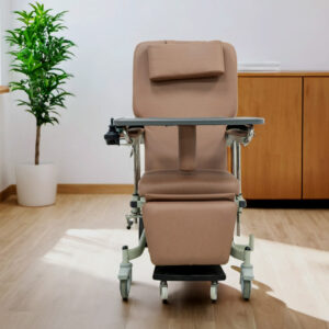 Electric lift nursing chair with reclining/sitting/bed transfer capabilities, suitable for home and nursing home use - Image 6