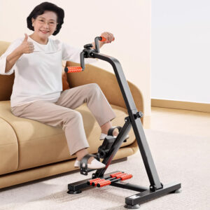 Rehabilitation exercise machine for the elderly, arms and legsd ual-purpose, height adjustable exercise bike - Image 3