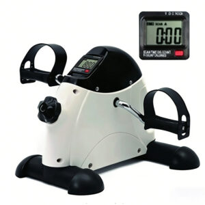 Portable mini exercise bike, rehabilitation trainer for the elderly, under-desk exercise bike, digital counter - Image 1