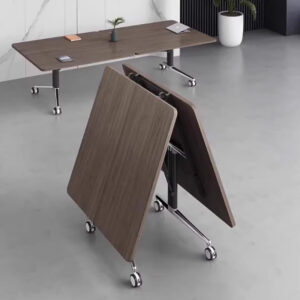 可摺疊會議枱 帶輪可移動 慳位辦公枱 可定制：圖片 3